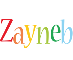 Zayneb birthday logo