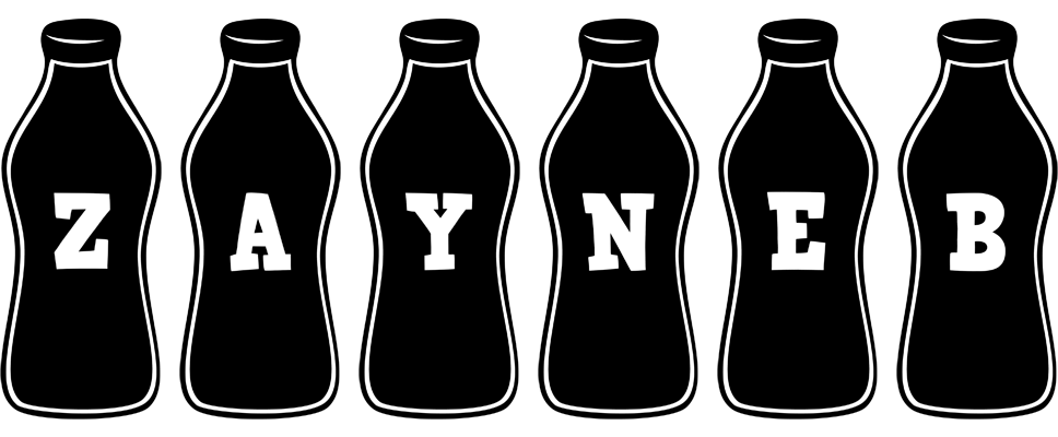 Zayneb bottle logo