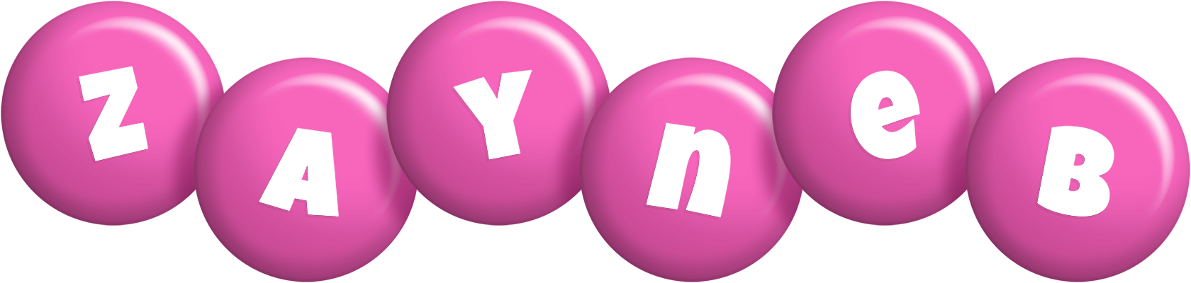 Zayneb candy-pink logo