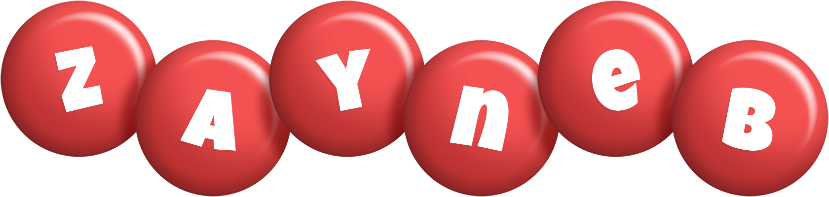 Zayneb candy-red logo