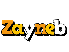 Zayneb cartoon logo