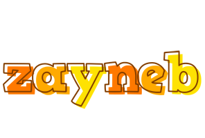 Zayneb desert logo