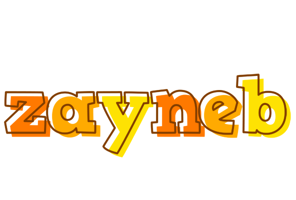 Zayneb desert logo