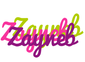 Zayneb flowers logo