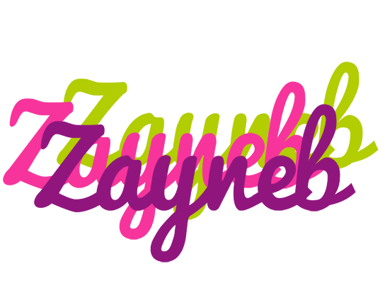 Zayneb flowers logo