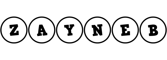 Zayneb handy logo