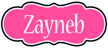Zayneb invitation logo