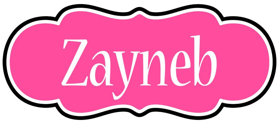 Zayneb invitation logo