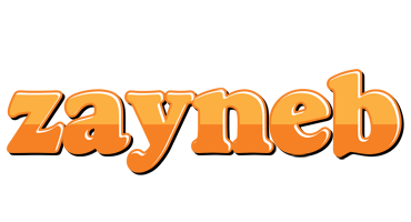 Zayneb orange logo