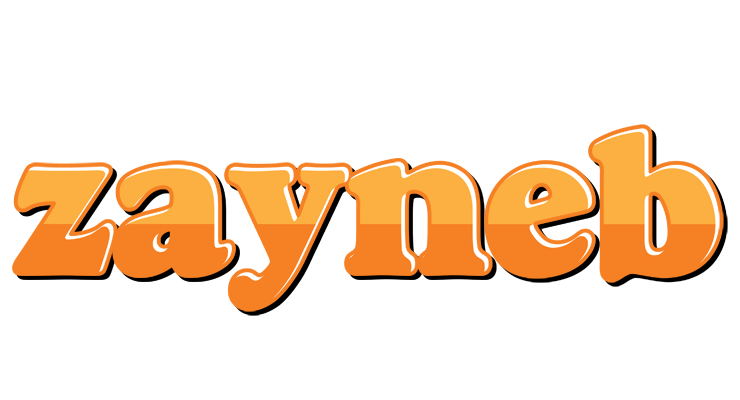 Zayneb orange logo