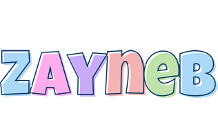 Zayneb pastel logo