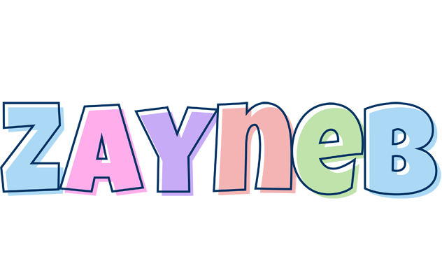 Zayneb pastel logo