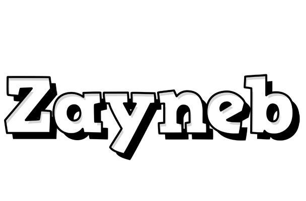 Zayneb snowing logo