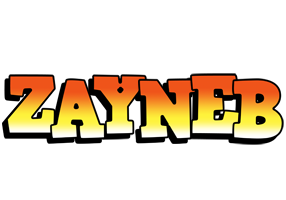 Zayneb sunset logo