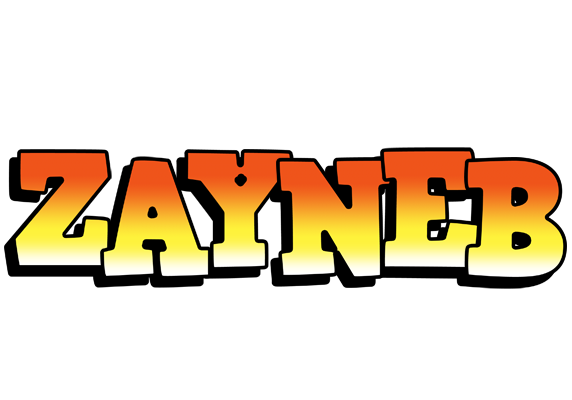 Zayneb sunset logo