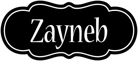 Zayneb welcome logo