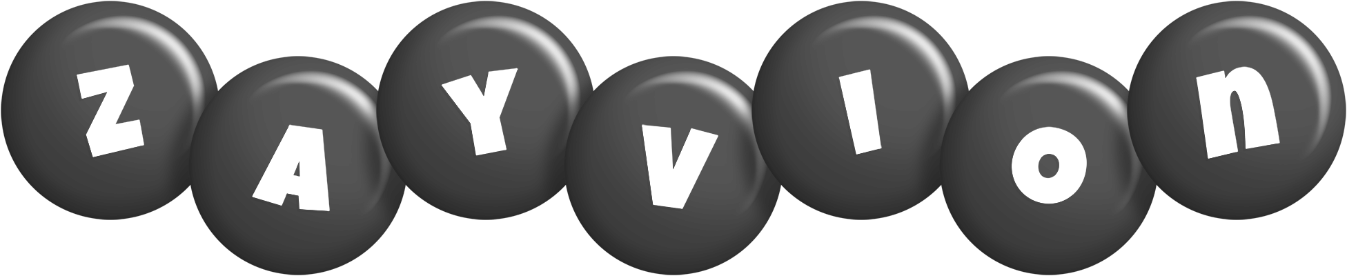 Zayvion candy-black logo