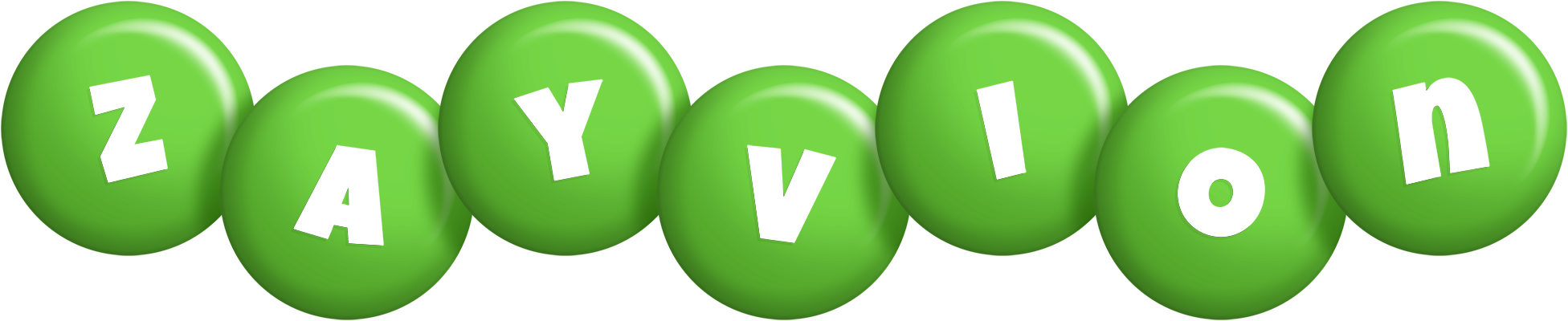 Zayvion candy-green logo