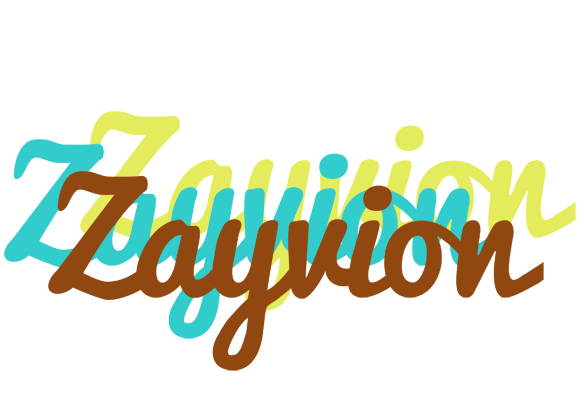 Zayvion cupcake logo