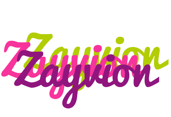 Zayvion flowers logo