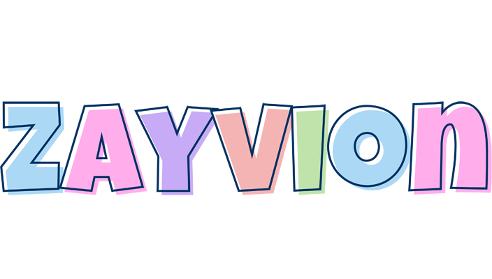 Zayvion pastel logo