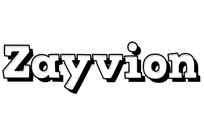 Zayvion snowing logo