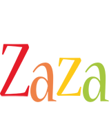 Zaza birthday logo