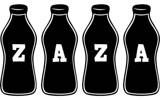 Zaza bottle logo