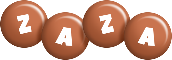 Zaza candy-brown logo