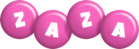 Zaza candy-pink logo