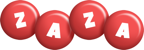 Zaza candy-red logo