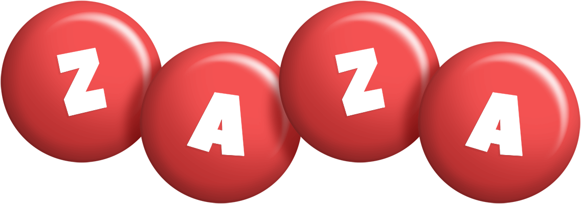 Zaza candy-red logo