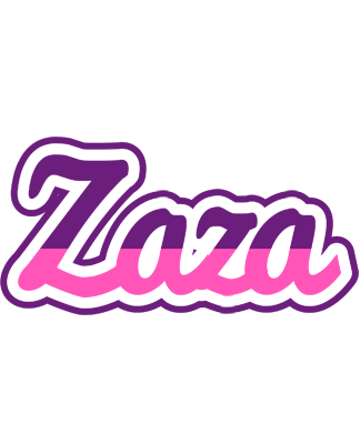 Zaza cheerful logo