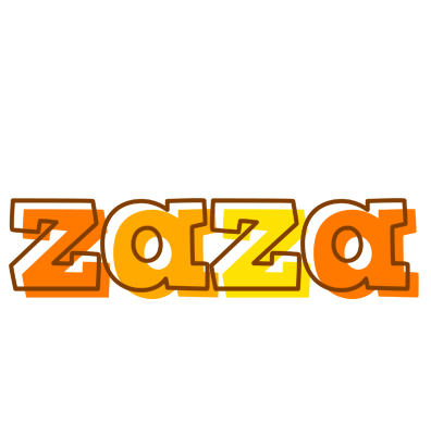 Zaza desert logo