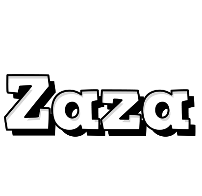 Zaza snowing logo