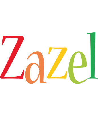 Zazel birthday logo