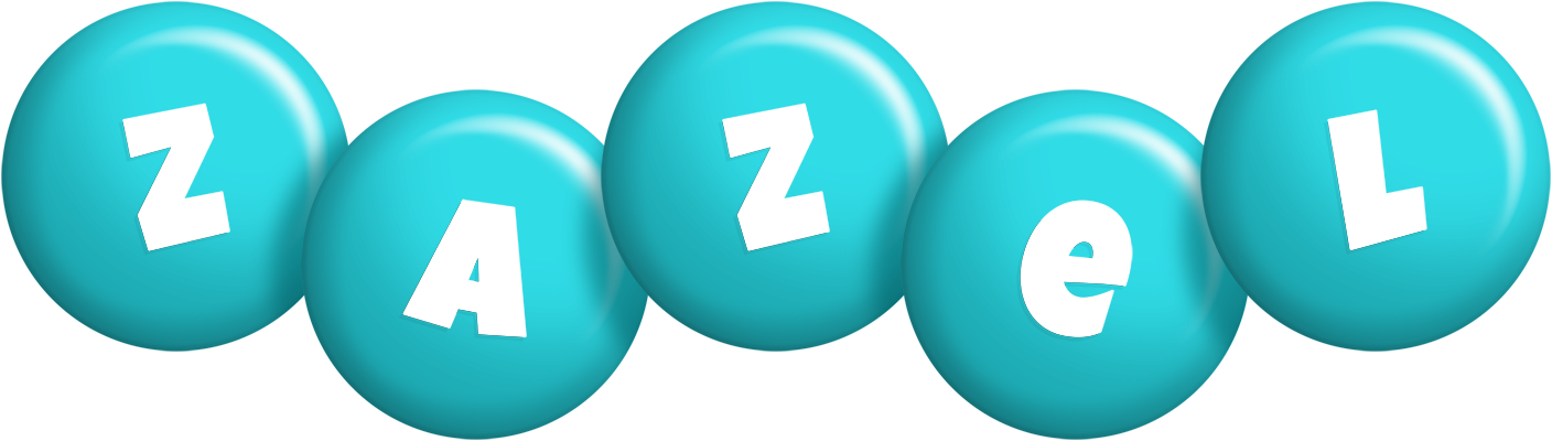 Zazel candy-azur logo