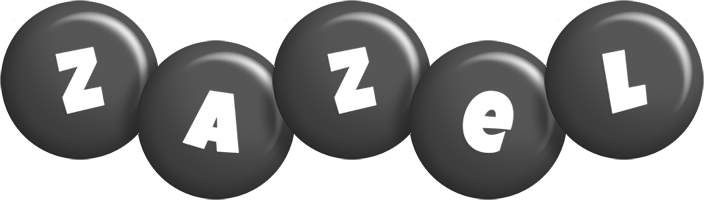 Zazel candy-black logo