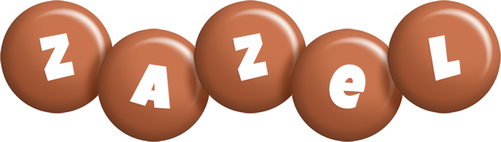 Zazel candy-brown logo