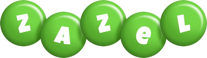 Zazel candy-green logo