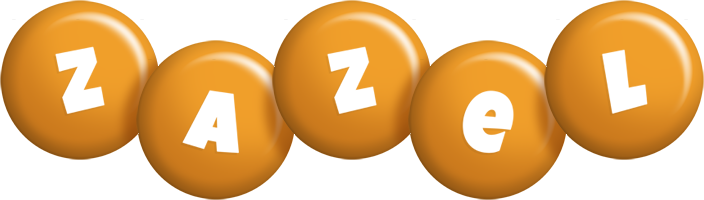 Zazel candy-orange logo