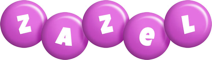 Zazel candy-purple logo