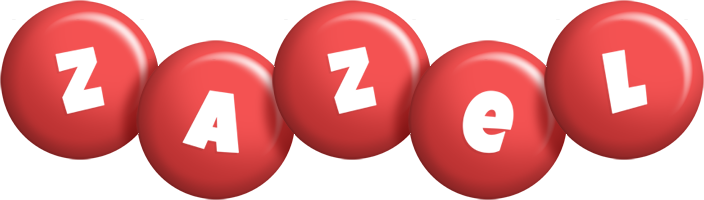 Zazel candy-red logo