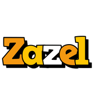 Zazel cartoon logo