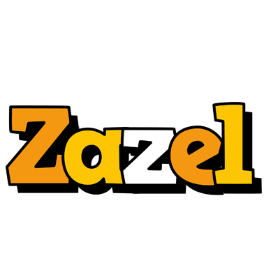 Zazel cartoon logo