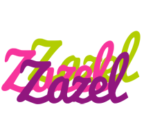 Zazel flowers logo