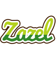 Zazel golfing logo