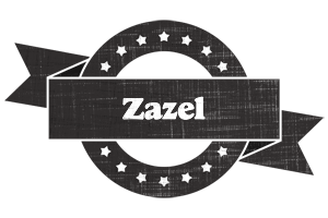 Zazel grunge logo