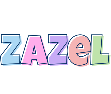 Zazel pastel logo