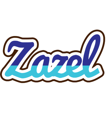 Zazel raining logo